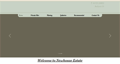 Desktop Screenshot of newhouseestate.co.uk