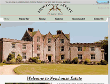 Tablet Screenshot of newhouseestate.co.uk